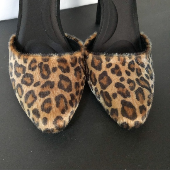 NWT Apt 9 Animal print ankle strap heels - Picture 3 of 5